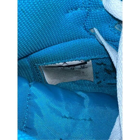 Nike Air Jordan 1 Retro Gatorade Blue Lagoon Basketball Shoes Trainer Mens 12 WI - Picture 7 of 8